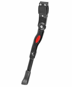 Bequille Velo Laterale Arriere Newton 24-28'' Reglable Fixation Base Par Collier