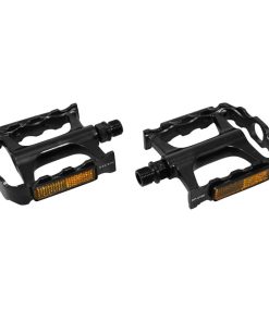 Pedale City-Vtt Roulement Premium Newton Alu Noir 9-16" (Paire)
