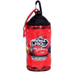 Porte Bidon Souple Enfant Disney Cars Rouge Avec Fixation Cintre Guidon Par Velcro