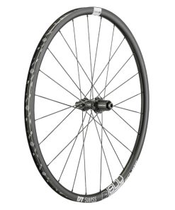 Roue Gravel Disque 700 Dt Swiss G1800-25 Arriere Centerlock Cassette Shimano 11-10V Tubeless Ready Axe Traversant 12-142mm Noir Jante 24C