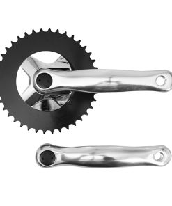 Pedalier City Gravity Manivelles Alu 170mm Plateau 38D. Chaine 2.38 (3-32") (Compatible Leader Fox )