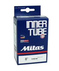 Chambre a Air Poussette 8 X 1 1-4 Rubena Valve Standard Coudee 45° (32-137)