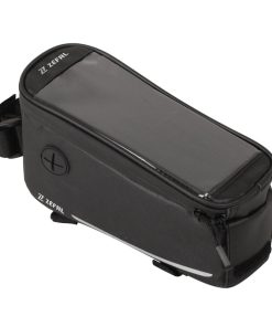 Sacoche de Cadre Velo Zefal Z Console T1 0,8L Noir Avec Support Smartphone Etanche Fixation Velcro