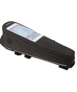 Sacoche de Cadre Velo Zefal Z Console T3 1,8L Noir Avec Support Smartphone Etanche Fixation Velcro