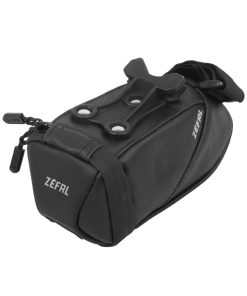 Sacoche de Selle Velo Zefal Iron Pack 0,5L Noir Fixation Rail de Selle