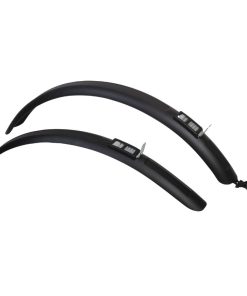 Garde Boue City-VTT Rapide Zefal Trail 55mm Noir (Paire) Pour Pneu 650B-700C-26"-27.5"-29" Section Maximum 2.0"
