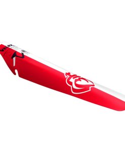 Garde Boue Route-VTT Clipsable Ar Velox Colori Vendee Rouge-Blanc Clipsable Sous La Selle (Vendu A L Unite)