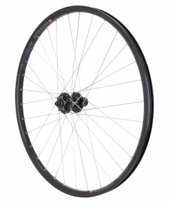 Roue VTC - Cargo - Vae - E-Bike - Longtail Disque Blocage 700 X 35 - 28" Velox Kargo L Moyeu Shimano Deore M475 Arriere Noir Cassette 11-10-9-8V Disque 6 Trous (Renforce) Jante 25C 32 Rayons Inox