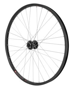 Roue VTC - Cargo - Vae - E-Bike - Longtail Disque Blocage 700 X 35 - 28" Velox Kargo L Moyeu Shimano Deore M475 Avant Noir Disque 6 Trous (Renforce) Jante 25C 32 Rayons Inox -Poids Max 225 Kg-