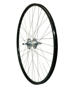 Roue VTC 700 X 35 - 28" Er20 Arriere Noir Double Paroi Moyeu Nexus 3V Frein Tambour 36 Rayons Inox (Sg-3R40)