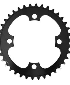 Plateau Vae-E-Bike 4 Branches D.104 Pour Bosch 38 Dents Mono Noir Acier (Pour Systeme 1Ere et 3Ème Generation - Compatible Brose) En Vrac