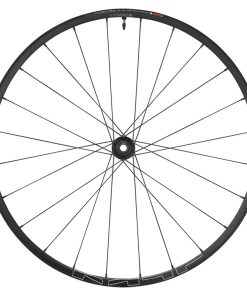 Roue VTT Disque 27.5" Shimano Mt620 Boost Tubeless Centerlock Avant Noir Axe Traversant 15-110 Jante 30C