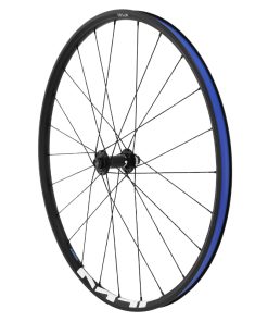 Roue VTT Disque 27.5" Shimano Mt500 Boost Centerlock Avant Noir Axe Traversant 15-110 Jante 24C