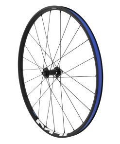 Roue VTT Disque 29" Shimano Mt500 Boost Centerlock Avant Noir Axe Traversant 15-110 Jante 24C