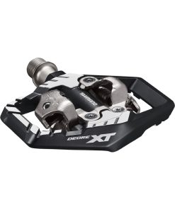 Pedale VTT Automatique Shimano Xt M8120 SPD Grise Avec Cales (Paire) - Surface Plus Large