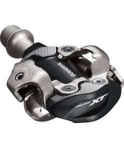 Pedale VTT Automatique Shimano Xt M8100 SPD Grise Avec Cales (Paire)