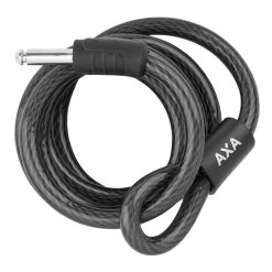 Antivol Velo Cable A Boucle Axa Rld Pour Fer A Cheval Plug Cable Diam 12 mm L1.80M (Profondeur Plug 35mm Diam 10mm) - Homologue Fub 1 Etoile