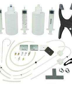 Outil Kit Purge Frein Disque Tools Frein Hydraulique Huile Minerale et Dot (Avec Adaptateurs SRAM-Avid-Shimano-Hope-Formula-Tektro-Magura-Hayes-Clarks)