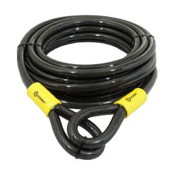 Antivol Velo Cable A Boucle Auvray Magasin Renforce Diam 15 mm - L 9 M