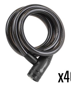 Antivol Velo Spiral A Cle Auvray Special Loueur Diam 12 mm L 1.50 M (Sans Support) (Par Carton de 40)