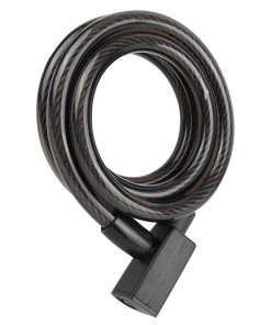 Antivol Velo Spiral A Cle Newton Diam 12 mm L 1,50M (Avec Support) - Livraison En Sachet