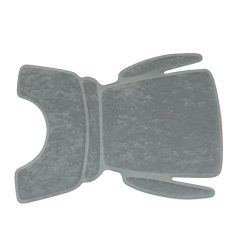 Coussin Porte Bebe-Siege Enfant Polisport Avant Pour Bilby Junior Gris (Vendu A L'Unite)