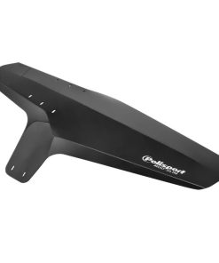 Garde Boue VTT Av-Ar Polisport Mud-Slim Noir (Decoupable Pour Avant Ou Arriere)