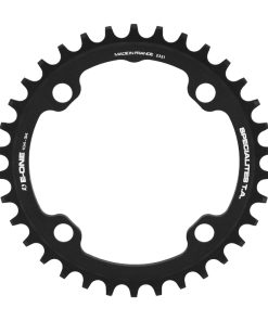 Plateau Vae-E-Bike 4 Branches D.104 Pour Bosch - Brose - Yamaha - Giant - Shimano E-Steps Ta E-One 34 Dents Mono Noir Alu 7075 Narrow Wide