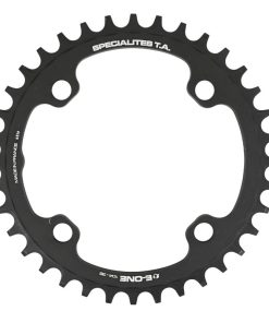 Plateau Vae-E-Bike 4 Branches D.104 Pour Bosch - Brose - Yamaha - Giant - Shimano E-Steps Ta E-One 36 Dents Mono Noir Alu 7075 Narrow Wide