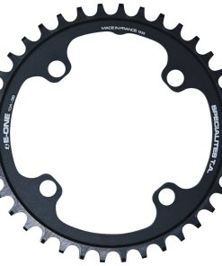 Plateau Vae-E-Bike 4 Branches D.104 Pour Bosch - Brose - Yamaha - Giant - Shimano E-Steps Ta E-One 38 Dents Mono Noir Alu 7075 Narrow Wide