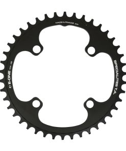 Plateau Vae-E-Bike 4 Branches D.104 Pour Bosch - Brose - Yamaha - Giant - Shimano E-Steps Ta E-One 42 Dents Mono Noir Alu 7075 Narrow Wide