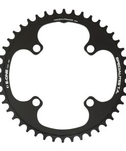 Plateau Vae-E-Bike 4 Branches D.104 Pour Bosch - Brose - Yamaha - Giant - Shimano E-Steps Ta E-One 44 Dents Mono Noir Alu 7075 Narrow Wide