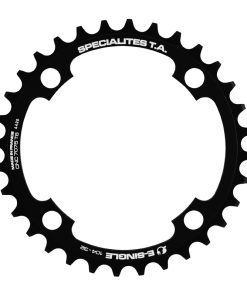 Plateau Vae-E-Bike 4 Branches D.104 Pour Bosch - Brose - Yamaha - Giant - Shimano E-Steps Ta E-Single 32 Dents Mono Noir Alu 7075