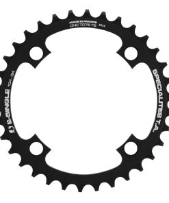 Plateau Vae-E-Bike 4 Branches D.104 Pour Bosch - Brose - Yamaha - Giant - Shimano E-Steps Ta E-Single 34 Dents Mono Noir Alu 7075