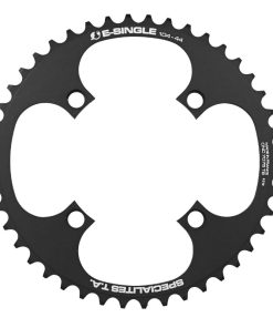 Plateau Vae-E-Bike 4 Branches D.104 Pour Bosch - Brose - Yamaha - Giant - Shimano E-Steps Ta E-Single 44 Dents Mono Noir Alu 7075