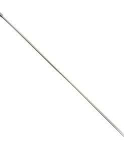 Rayon Leader Fox Inox Argent Tete Coudee Lg 233 Diam 2.3mm (Vendu A L'Unite Sans Ecrou) - Voir 185897 Pour Ecrou