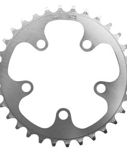 Plateau Route 5 Branches D.74 Stronglight 32 Dents Triple Argent Alu 7075 9-10V.