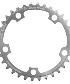 Plateau Route 5 Branches D.110 Stronglight Ultra Torque 34 Dents Interieur Campagnolo Argent Alu 7075 10V.