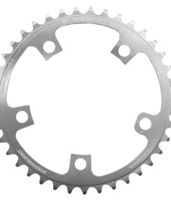 Plateau Route 5 Branches D.110 Stronglight Ultra Torque 39 Dents Interieur Campagnolo Argent Alu 7075 10V.