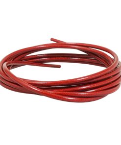 Durite Frein Disque Brakco Type Aviation Universel Renforce Compatible Shimano SRAM Magura et Autres Frein Rouge 3M - Gaine Hydraulique -
