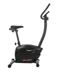 Velo Fitness Jk Bike Jk217 Magnetique 8 Niveaux de Resistance Volant 6Kg (Compteur Calories-Vitesse-Distance Partielle et Totale-Pulsation) (Poids Maxi Pour L'Individu 100Kg) Sante - Appartement