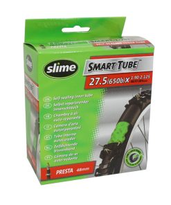 Chambre a Air Velo 27.5 X 2.00-2.40 Slime Valve Presta Obus Demontable Avec Liquide Anti-Crevaison