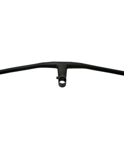 Cintre Guidon VTT Droit Stealth Alu Noir L680mm Avec Potence Integree L 90mm Pour Pivot Fourche 1"1-8