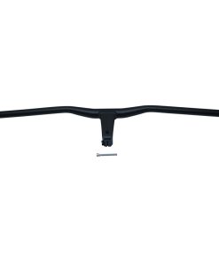 Cintre Guidon VTT Demi Releve Alu Noir L78Cm Avec Potence Integree Entraxe L 80mm Pour Pivot Fourche 1"1-8 (28.6mm)