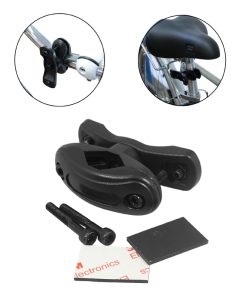 Support Pour Porte Bidon Newton Resine Noir Fixation Cintre Guidon-Potence-Tige de Selle - Compatible Diametre 22 À 36 mm