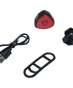 Eclairage Velo Usb Arriere Sur Tige de Selle Led Cob 30 Lumens Avec Indicateur de Freinage, 7 Modes (Voir Argumentaire)