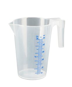 Doseur-Broc Pressol En Polypropylene Gradue Transparent 500 ml (Vendu A L'Unite)