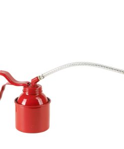 Burette Standard Pressol Metal Rouge 250 ml Avec Bec Flexible 210mm (Vendu A L'Unite)