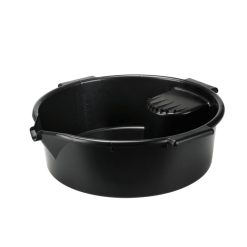 Bac de Vidange Multi-Usages Pressol En Polyethylene Gradue Avec Poignees Noir 6L (Vendu A L'Unite)