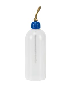 Flacon-Burette Laboratoire Pressol En Polyethylene Transparent 500 ml Avec Bec Laiton (Vendu A L'Unite)
